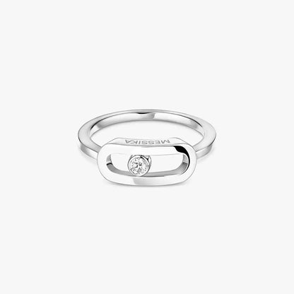 [LOXURA]Move Uno Diamond Ring in Gold
