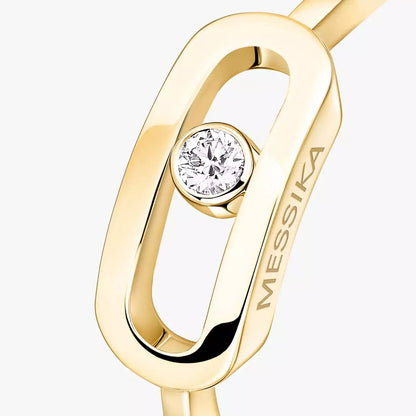[LOXURA]Move Uno Diamond Ring in Gold