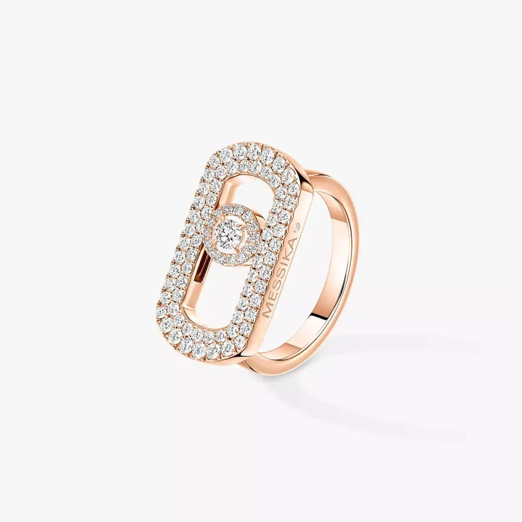 [LOXURA]So Move Pave_-Set Diamond Ring