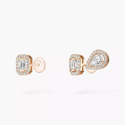 [LOXURA]Diamond Earrings 0,10ct My Twin 1+2