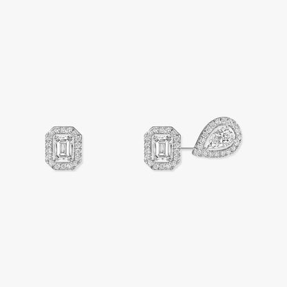 [LOXURA]Diamond Earrings 0,10ct My Twin 1+2