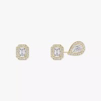 [LOXURA]Diamond Earrings 0,10ct My Twin 1+2