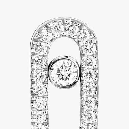 [LOXURA]Move Uno Diamond Earrings