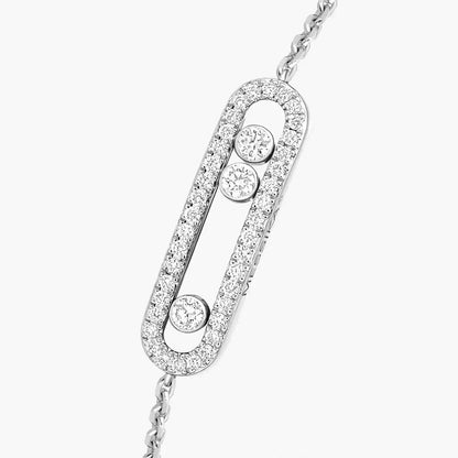 [LOXURA]Pavé Baby Move Diamond Bracelet