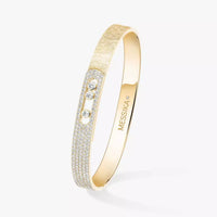 [LOXURA]Move Noa Ciselé half pavé bangle