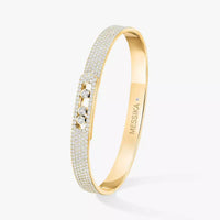 [LOXURA]Move Noa Full Pavé Diamond Bangle Bracelet