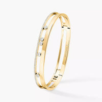 [LOXURA]Move Romane Diamond Bangle Bracelet