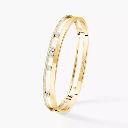 [LOXURA]Move Romane Diamond Bangle Bracelet