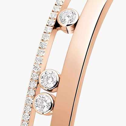 [LOXURA]Move Romane Diamond Bangle Bracelet