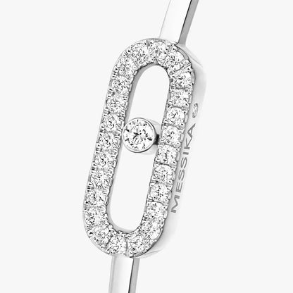 [LOXURA]Move Uno pavé flex bangle medium