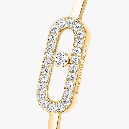 [LOXURA]Move Uno pavé flex bangle medium