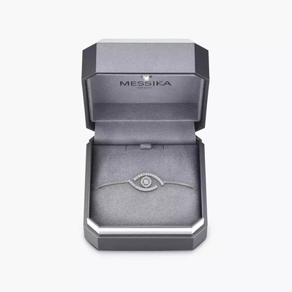 [LOXURA]Lucky Eye Pave-Set Diamond Bracelet