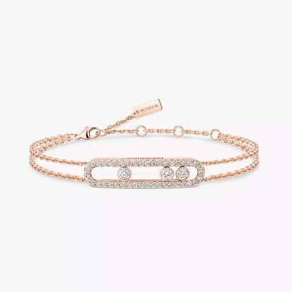 [LOXURA] Move Classique pavé bracelet