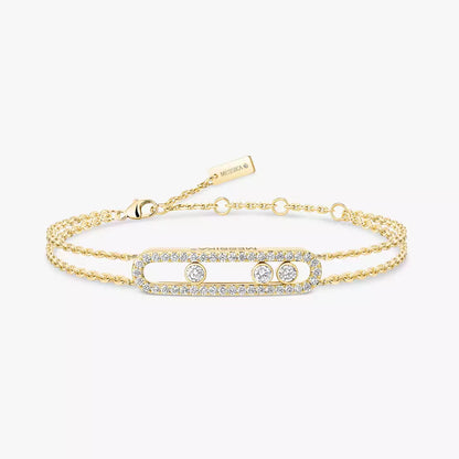 [LOXURA] Move Classique pavé bracelet