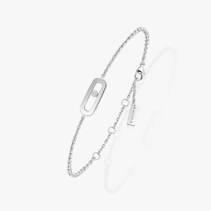 [LOXURA]Move Uno Diamond Bracelet