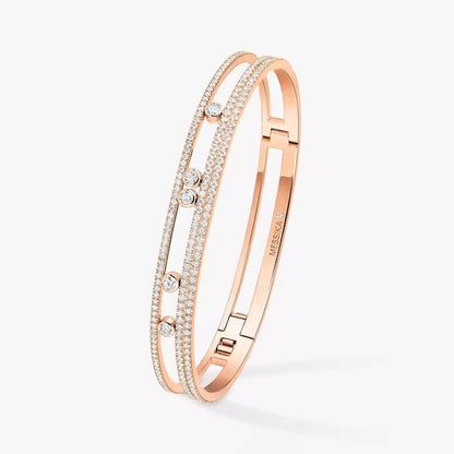 [LOXURA]Move Romane pavé bangle