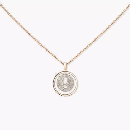 [LOXURA] Lucky Move Diamond Necklace