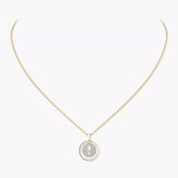 [LOXURA] Lucky Move Diamond Necklace