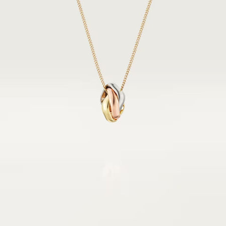 [LOXURA]TRINITY CUSHION NECKLACE COLLECTION