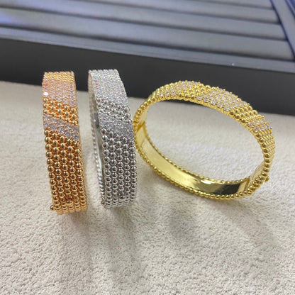 [LOXURA]  FIVE-ROW DIAMOND BRACELET