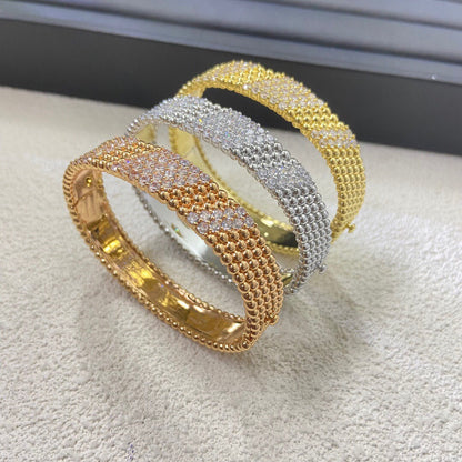 [LOXURA]  FIVE-ROW DIAMOND BRACELET