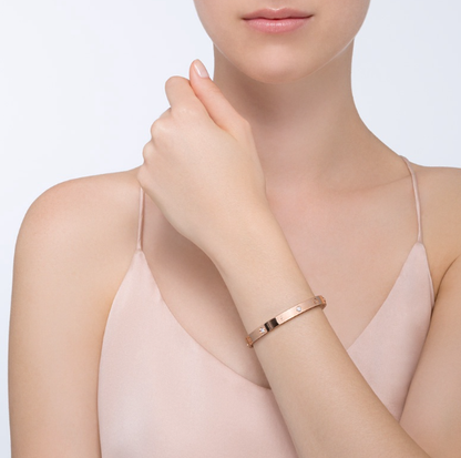 [LOXURA]LOVE BRACELET 6.1MM 4 DIAMONDS