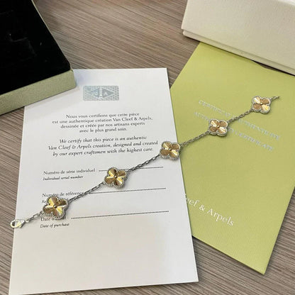 [LOXURA] CLOVER 5 MOTIF LASER BRACELET COLLECTION