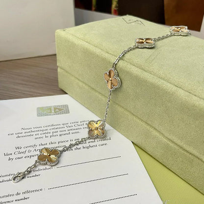 [LOXURA] CLOVER 5 MOTIF LASER BRACELET COLLECTION