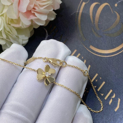 [LOXURA]FRIVOLE GOLD FLOWER BRACELET