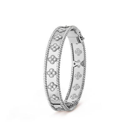 [LOXURA]CLOVER BRACELET 8MM DIAMONDS
