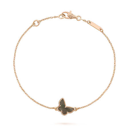 [LOXURA]BUTTERFLY ONYX  BUTTERFLY BRACELET
