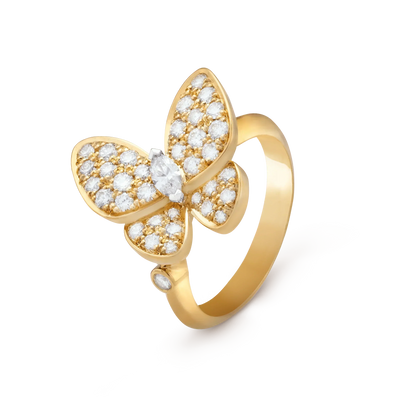[LOXURA]BUTTERFLY DIAMOND RING