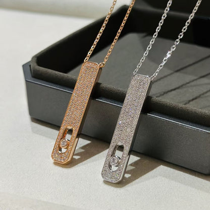 [LOXURA]MY FIRST DIAMOND PAVED NECKLACE