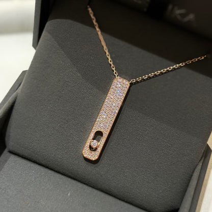 [LOXURA]MY FIRST DIAMOND PAVED NECKLACE