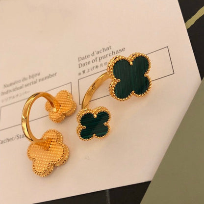 [LOXURA]CLOVER BETWEEN THE FINGER RING