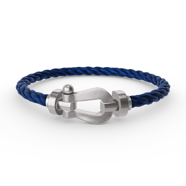 [LOXURA]FORCE LARGE HORSESHOE NO DIAMOND BRACELET SILVER