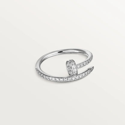 [LOXURA]JUSTE RING 1.8MM SILVER DIAMONDS